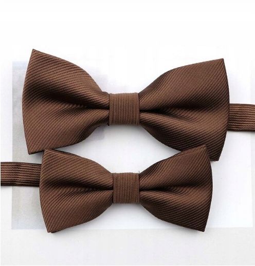 MUCHA męska i MUCHA dziecięca brązowe zdjęcie 1