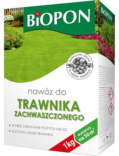 Nawóz do trawnika zachwaszczonego Biopon 1kg na Arena.pl