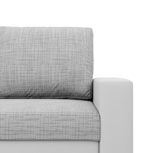 Narożnik uniwersalny, CAPERO, ekoskóra, 231x140x92 cm, biały| TYLETEGOTU na Arena.pl