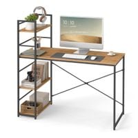 Biurko Komputerowe MAX 4.0 - dąb / nogi czarne