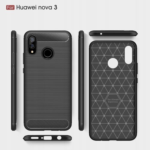 PANCERNE Etui KARBON Case Huawei Nova 3 + SZKŁO na Arena.pl