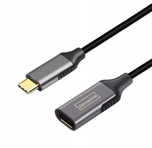 Kabel USB-C DisplayPort 1.2 Żeński Adapter 4K 60HZ Full HD Przewód MHL 1m na Arena.pl
