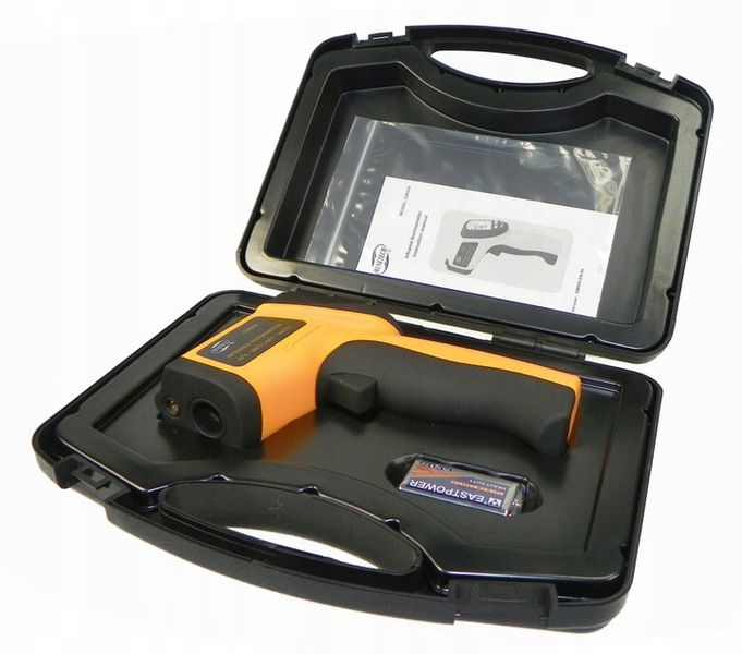 PIROMETR TERMOMETR LASEROWY BEZDOTYKOWY NA PODCZERWIEŃ EMISYJNOŚĆ -50 +950° zdjęcie 12