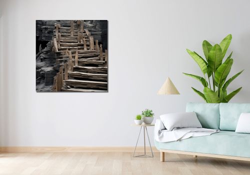 Obraz 90x90cm Schody do Nieznanego na Arena.pl