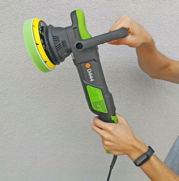 POLERKA SAMOCHODOWA MIMOŚRODOWA OSCYLACYJNA 1600W Z REGULACJĄ 3 X GĄBKA zdjęcie 6