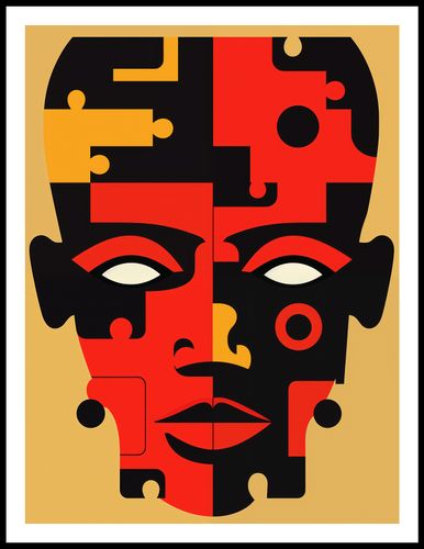 Plakat 60x80cm Puzzle Tożsamości na Arena.pl