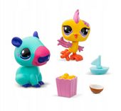 Littlest Pet Shop FIGURKI Kapibara i Papużka 2-PAK ZWIERZĄTKA+AKCESORIA S2