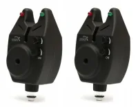 ZESTAW 2x SYGNALIZATOR WODOODPORNY WĘDKARSKI CZUJNIK DIODY LED+ 2x BATERIA