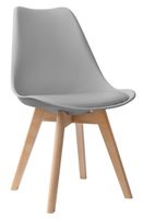 Krzesło nowoczesne Nantes DSW szare