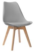 Krzesło nowoczesne Nantes DSW szare