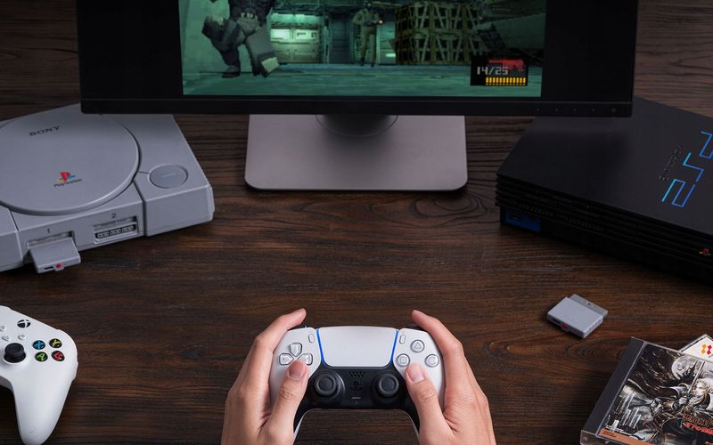 Zasilacz 8BitDo Retro Receiver for PS1/PS2 zdjęcie 9