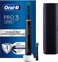 Szczoteczka elektryczna Oral-B Pro 3 3500 czarna akumulatorowa 2 końcówki
