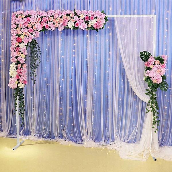 3x3M STELAŻ NA TŁO ŚLUBNE ŚCIANKA ŁUK ŚLUBNY BIAŁY zdjęcie 1