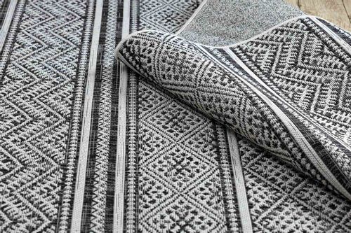 RUG/LU/VINEA/ZIGZAK/BLACK+WHITE/140x190 na Arena.pl