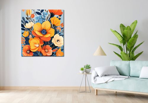 Obraz 90x100cm Kwiatowy Majestat na Arena.pl