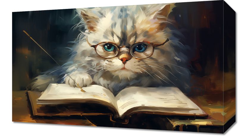 Obraz 50x30cm Ucz Się Ucz zdjęcie 1