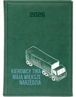 KALENDARZ A6 2026 TYGODNNIOWY PLANER nadruk PREZENT DLA KIEROWCY TIRA+ IMIĘ
