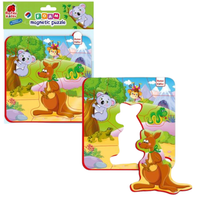 piankowe puzzle edukacyjne zwierzęta z australii dla dzieci rk5010-09