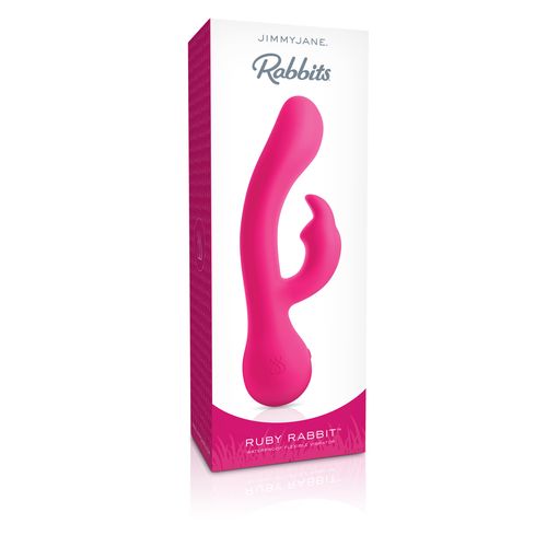 Wibrator - Jimmyjane Rabbit Vibrator Ruby Rabbit na Arena.pl
