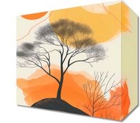 Obraz 20x20cm Drzewo Na Przestrzeni