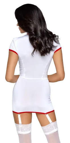 cottelli costumes stroj pielęgniarki xl biało-czerwony elastyczny na Arena.pl