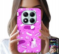 ETUI DO XIAOMI NOTE 14 PRO 5G - LOVE CAT, WZORY Z KOTAMI KOTY, POKROWIEC