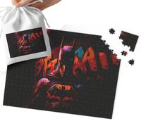 PUZZLE - BATMAN JOKER WZORY Z FILMÓW I GIER 24el + WORECZEK