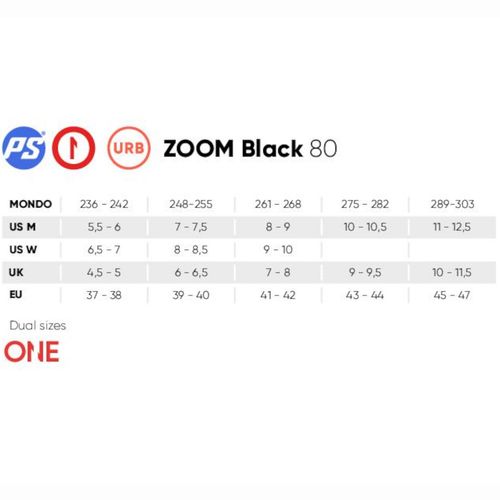 Rolki Powerslide Zoom 80 Black 45-47 na Arena.pl