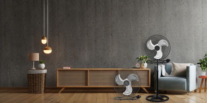 WIATRAK WENTYLATOR STOJĄCY PODŁOGOWY ŚCIENNY CICHY MOCNY PRZEMYSŁOWY zdjęcie 2