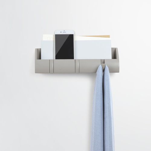Wieszak cubby wall mini organizer szary na Arena.pl
