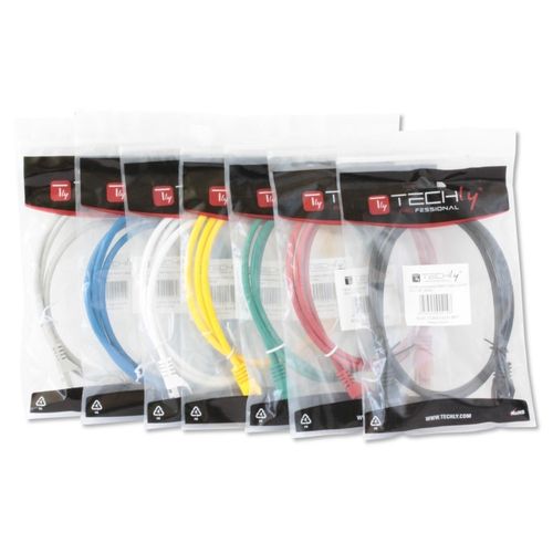 PatchCord Techly Cat.5e U/UTP CCA 10m szary na Arena.pl