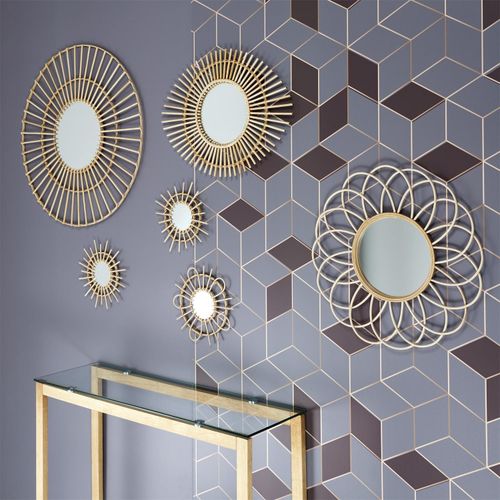 Lustro Serifos rattanowe boho na Arena.pl