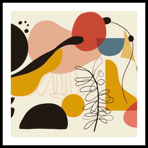Plakat 70x70cm Rapsodia Barw zdjęcie 3