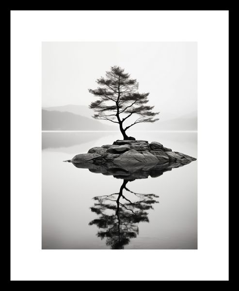 Plakat 15x20cm Samotne Drzewo zdjęcie 3