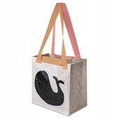 IKEA ROMELSÖN Torba, wzór wieloryb, 27x18x27 cm 13 l