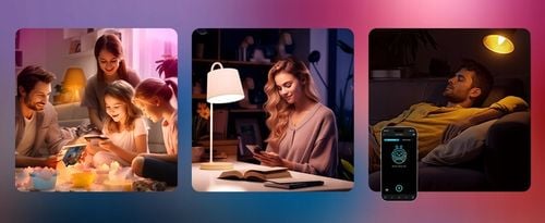 Smart Żarówka LED RGB E27 8.5W = 60W WiFi Rytm Muzyczny APP Lepro na Arena.pl