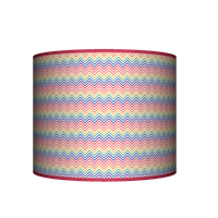 Abażur Walec - Colorful zygzak