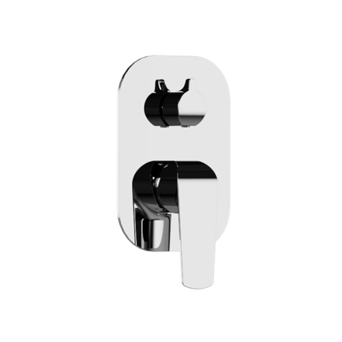 Clever 2.0 bateria prysznicowo-wannowa podtynkowa, 2 funkcyjna, chrom na Arena.pl