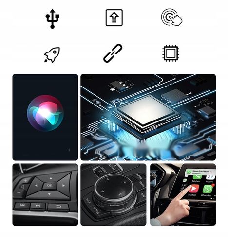 Bezprzewodowy Adapter USB TRADEBIT 2w1 CarPlay Android Auto do samochodu na Arena.pl