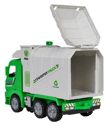 Śmieciarka Z Funkcją Świateł I Dźwięku Zielona na Arena.pl