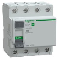 Wyłącznik różnicowoprądowy Easy9 PRO 4P 40A 300mA Typ A EZ9R89440 SCHNEIDER