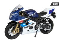 Model 1:18, Suzuki GSX-R750, granatowobiały(M144SGR75GB)