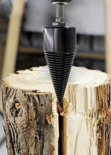 ŚWIDERY do rozłupywania drewna łupania wiertło ŁUPARKA stożek 32+42mm 2 szt na Arena.pl