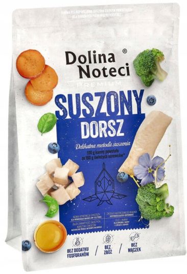DOLINA NOTECI PREMIUM sucha karma dla psa DORSZ 3 kg zdjęcie 1