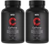 KFD CAFFEINE kofeina bezwodna 200 mg energia 2 x 100 kapsułek