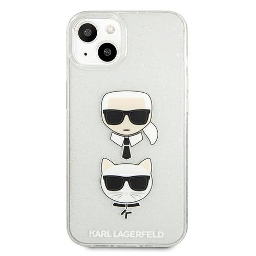 Etui Karl Lagerfeld do iPhone 13 mini, Srebrny na Arena.pl