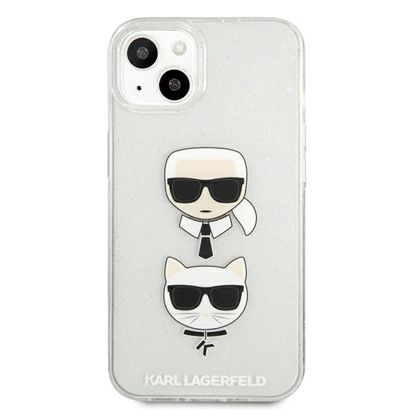 Etui Karl Lagerfeld do iPhone 13 mini, Srebrny zdjęcie 3