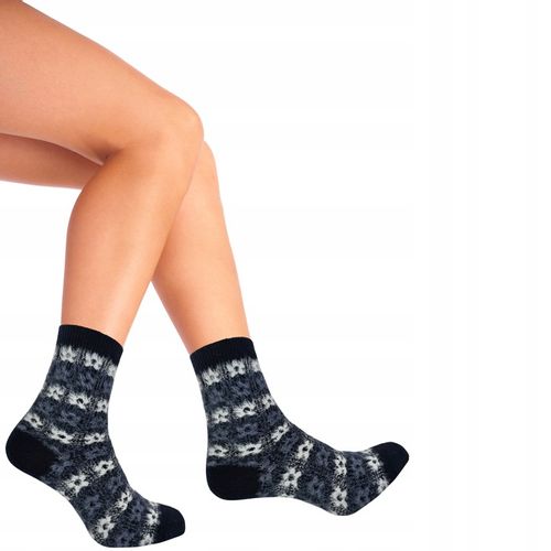 NETi Miękkie Termiczne Skarpety Damskie Ciepłe Włosy Norki Zimowe 6-Pak na Arena.pl