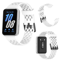 Pasek do Samsung Galaxy Watch Fit 3 smartwatch bransoleta biały opaska