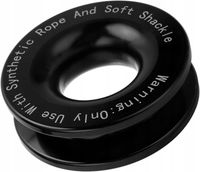 ZBLOCZE WYCIĄGARKI KRĄŻEK DO LINY SYNTETYCZNEJ SZEKLA OFF-ROAD ZACZEP ROLKA